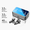 Wireless Bluetooth Earphone In-ear Super Long Standby Wireless Headsets With Mic LED Stereo Audio Sport Earbuds